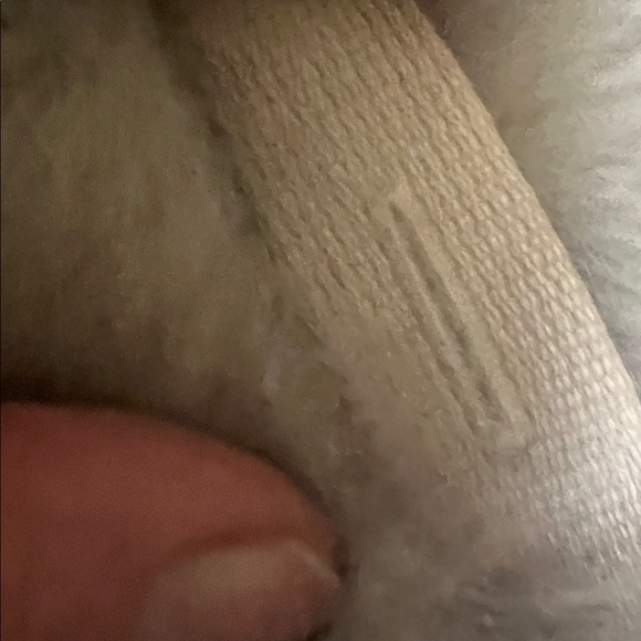 MaxMara Fur Collar with Ribbon Ties, Taupe - Picture 4 of 8